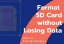 Format SD Card