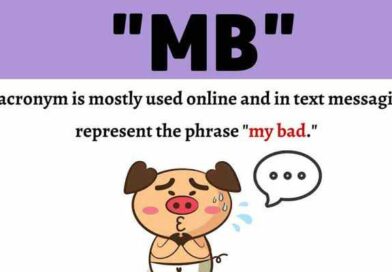What does MB mean in Text
