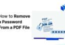 How to Remove Password from PDF