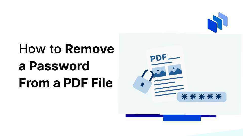 How to Remove Password from PDF